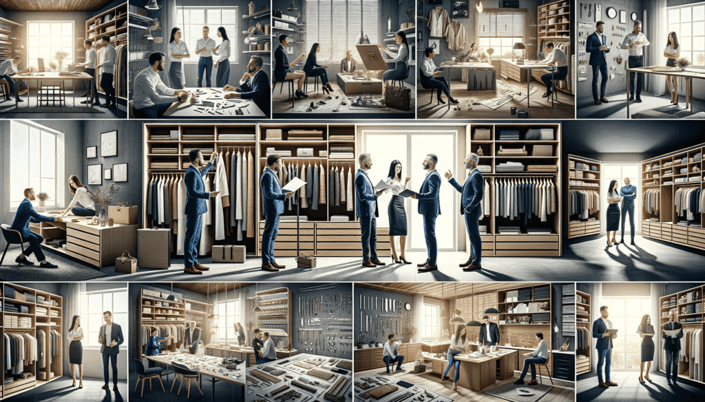 Заказать простую гардеробную