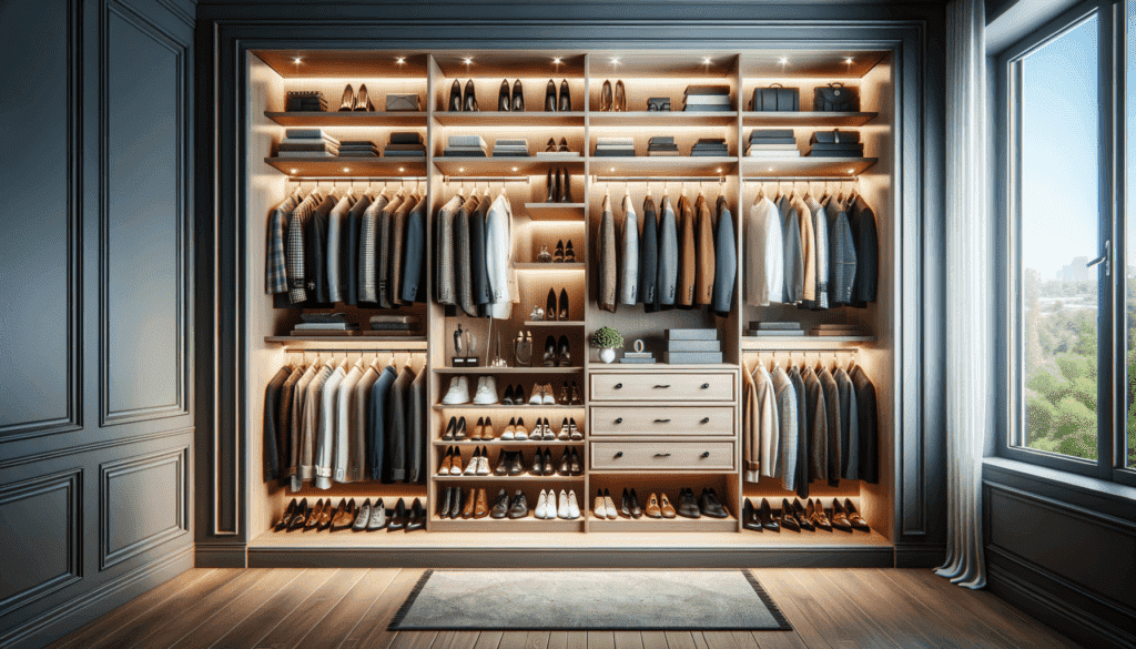 Изготовление гардеробной на заказ в Москве