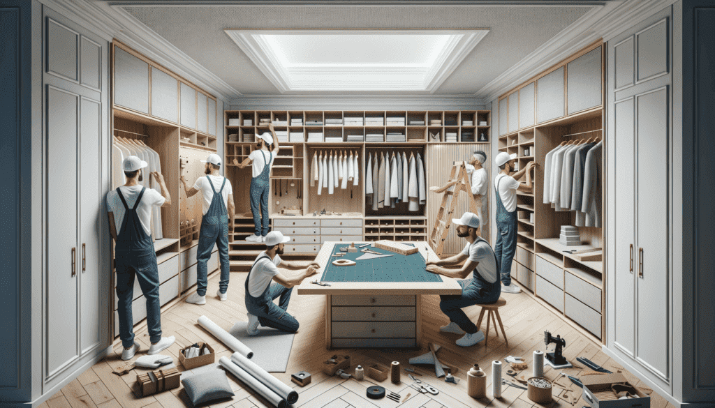 Изготовление гардеробной на заказ в Москве