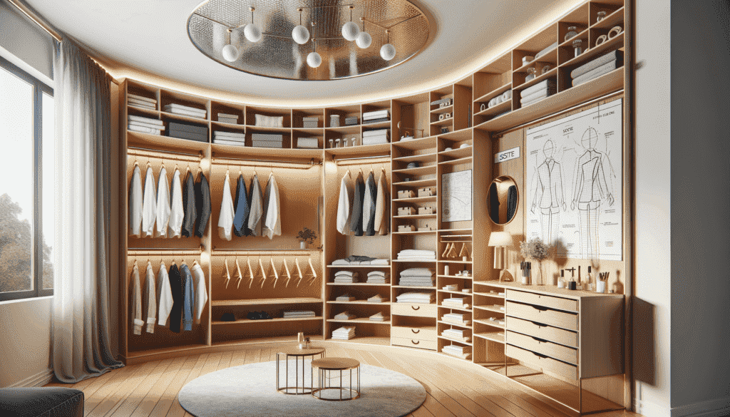 оборудовать гардеробную