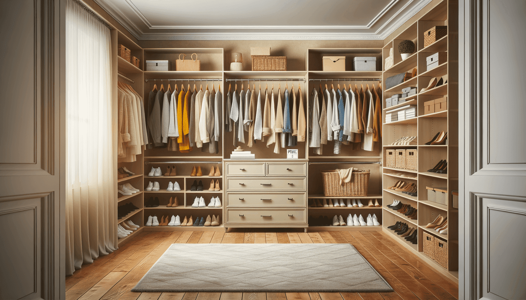 Оборудовать гардеробную