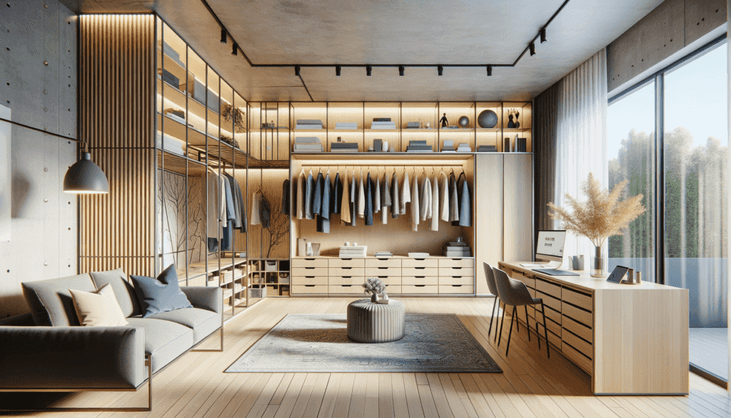 Гардеробные системы под заказ