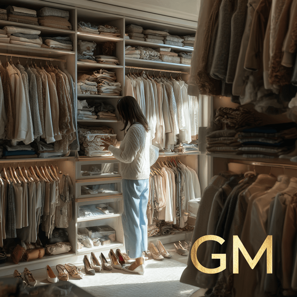 стиль гардеробной