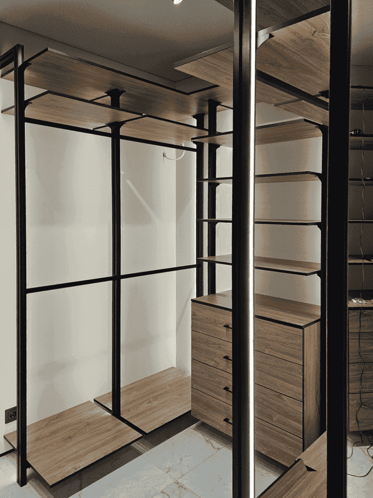 Гардеробная на заказ в Москве