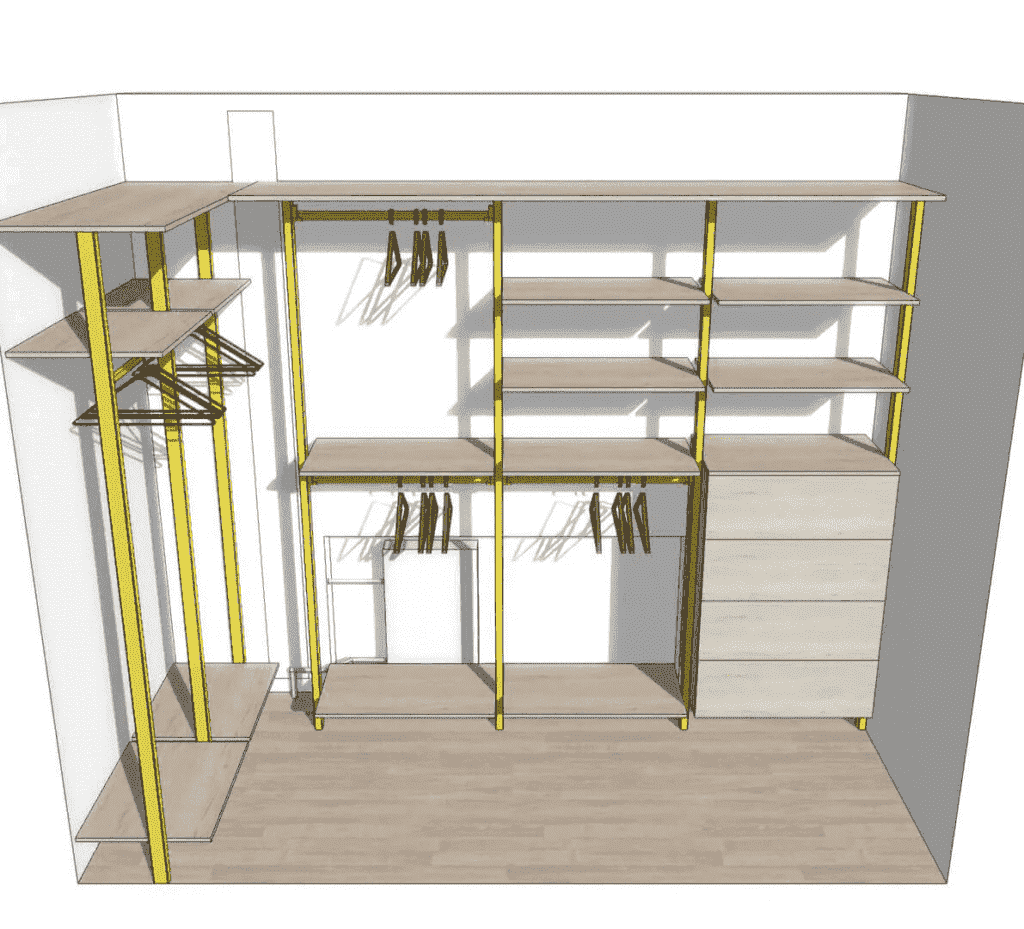 Гардеробные на Заказ Фото и Дизайн-Проекты