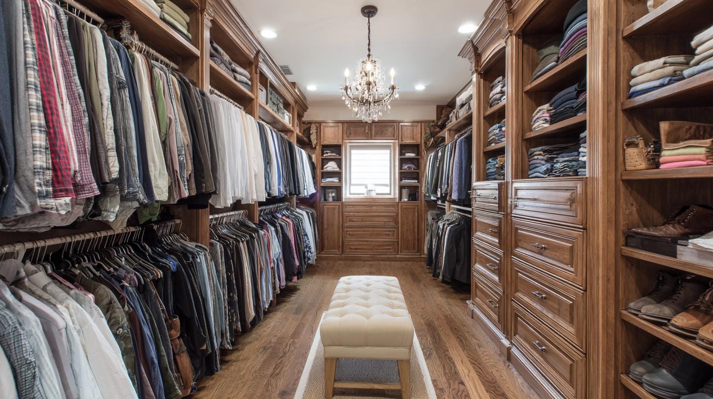 Зачем нужна большая гардеробная: больше пространства, больше свободы
