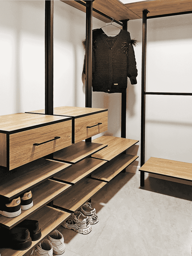 Гардеробная купе на заказ