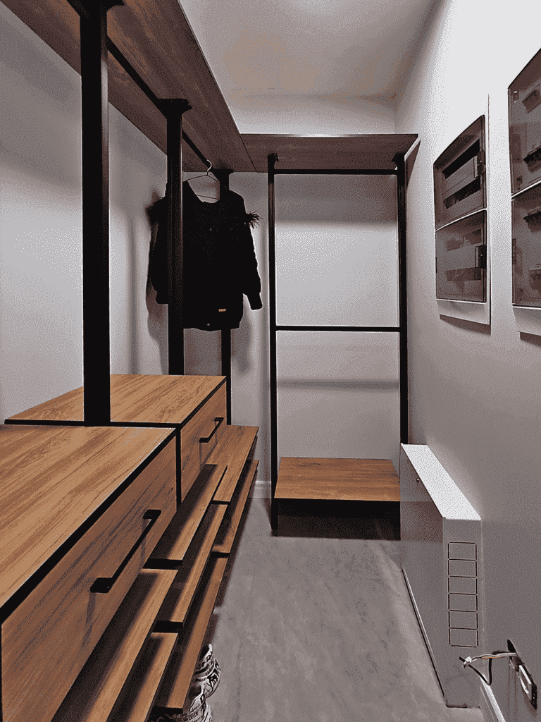 Гардеробная на заказ в Москве