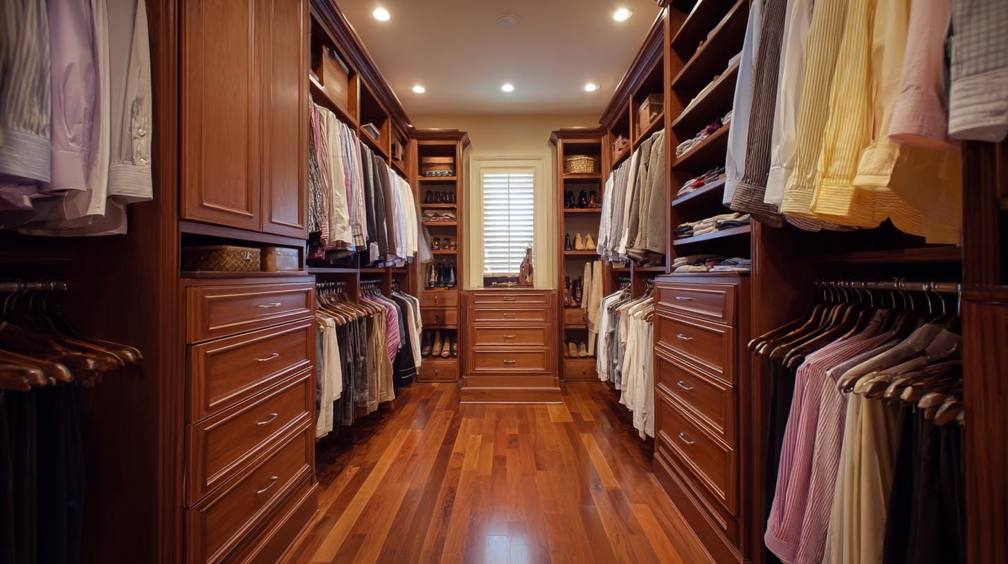 Гардеробная комната на заказ: пространство, созданное для вас