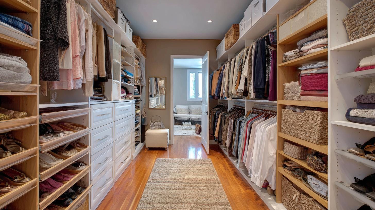 Как устроить идеальную большую гардеробную: советы, которые проверены практикой