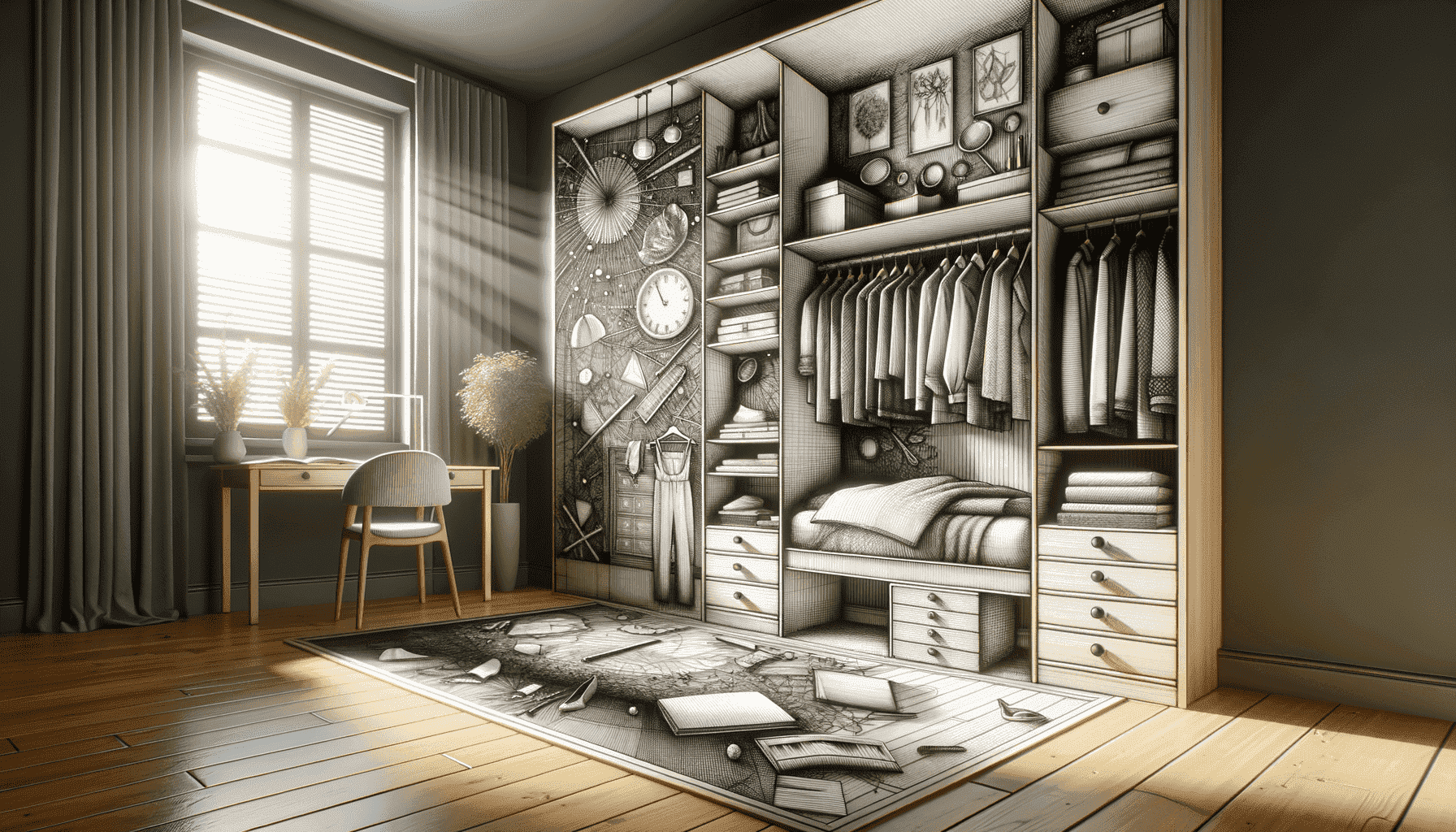 Гардеробные на Заказ