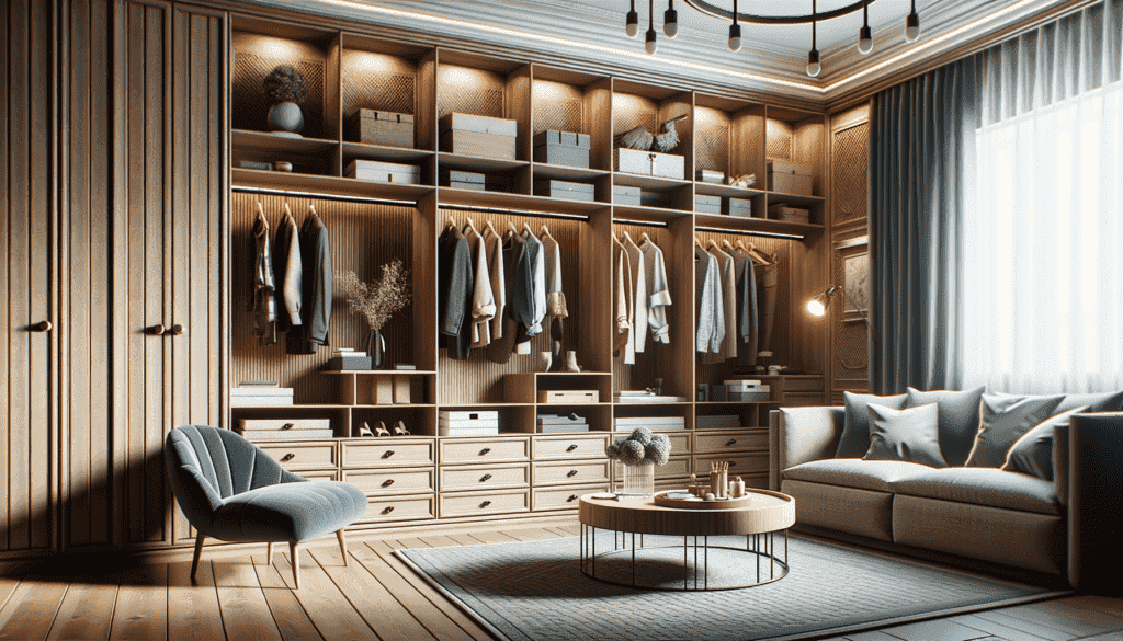 Мебель для гардеробной комнаты