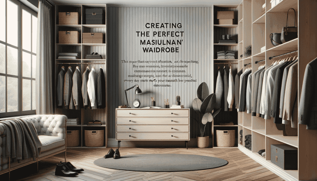 Гардеробная Мужская