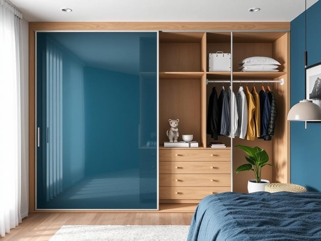 Лайфхак для тех, кто выбирает шкаф-купе без нижнего рельса