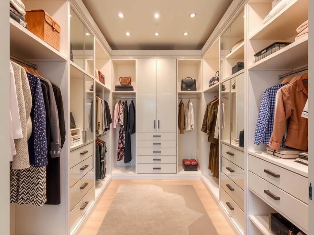 Гардеробная, в ней Сколько стоит ваш гардероб — и где он живёт?. Гардеробная на заказ — индивидуальность пространства