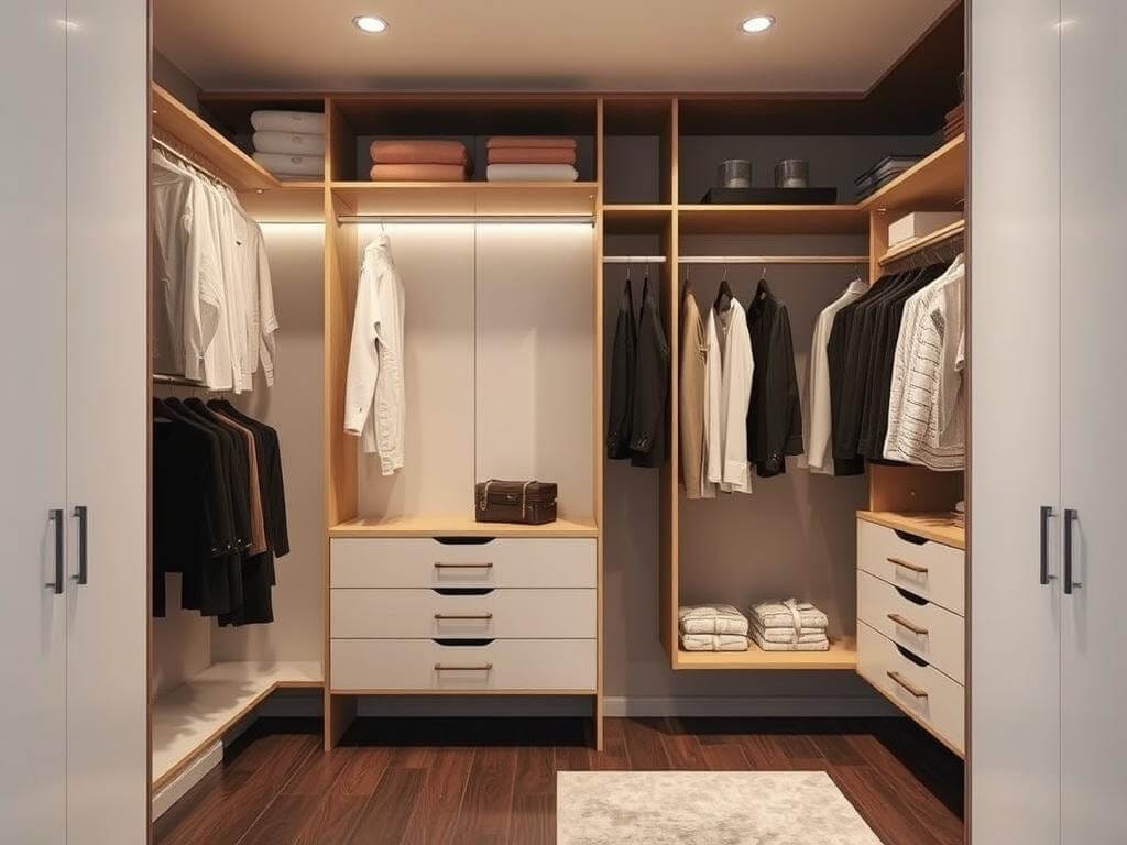 Гардеробная, в ней Хранение без системы — как архив без алфавита. Заключение