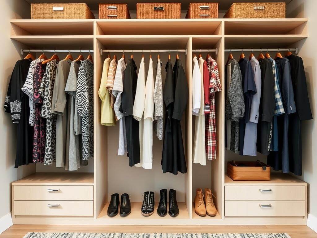 Гардеробная, в ней Без системы одежда теряет форму, вид и шанс быть частью образа. Список преимуществ гардеробной комнаты