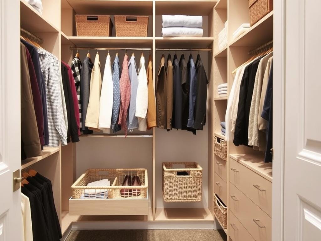 Гардеробная, Полки, ящики или корзины? Выдвижные корзины проветриваются, выдерживают до 20 кг. Идеальны для полотенец, носков, аксессуаров.. Гардеробная недорого: стоит ли экономить на деталях? Гардеробная, Полки, ящики или корзины? Выдвижные корзины проветриваются, выдерживают до 20 кг. Идеальны для полотенец, носков, аксессуаров.. Гардеробная недорого: стоит ли экономить на деталях?