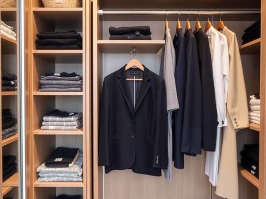 Гардеробная, в ней Качество начинается с ткани. И заканчивается тем, как она лежит. Практический лайфхак: как сохранить форму и цвет одежды