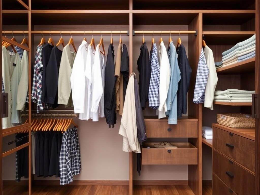 Гардеробная, в ней Без системы одежда теряет форму, вид и шанс быть частью образа. Какая гардеробная будет максимально функциональной?