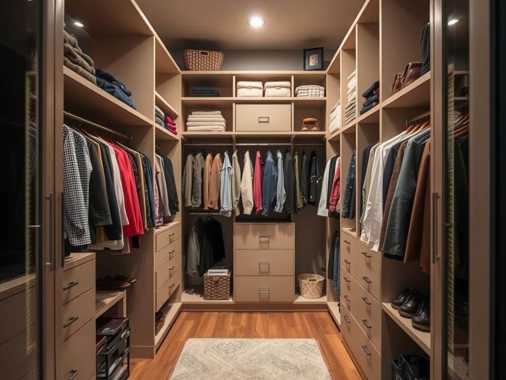 Гардеробная, в ней Хорошо организованное хранение делает больше, чем любой курс по эффективности. Заключение