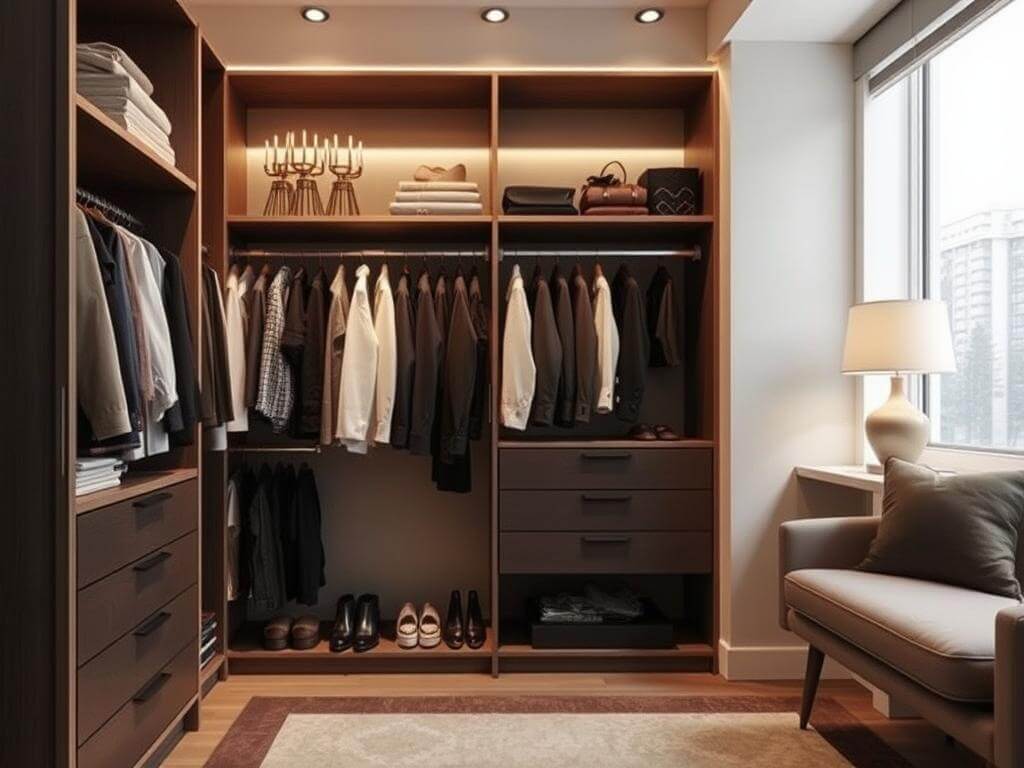 Гардеробная, в ней Сколько стоит ваш гардероб — и где он живёт?. Где оседает ваш гардероб: нюансы хранения в условиях квартиры?