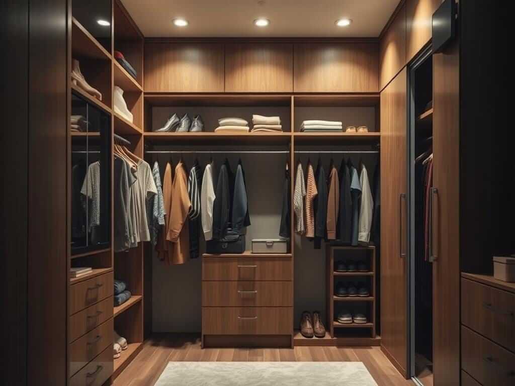 Гардеробная, в ней Гардероб без доступа — это музей. А не помощь утром. Итог: гардеробная — это поддержка, а не музей