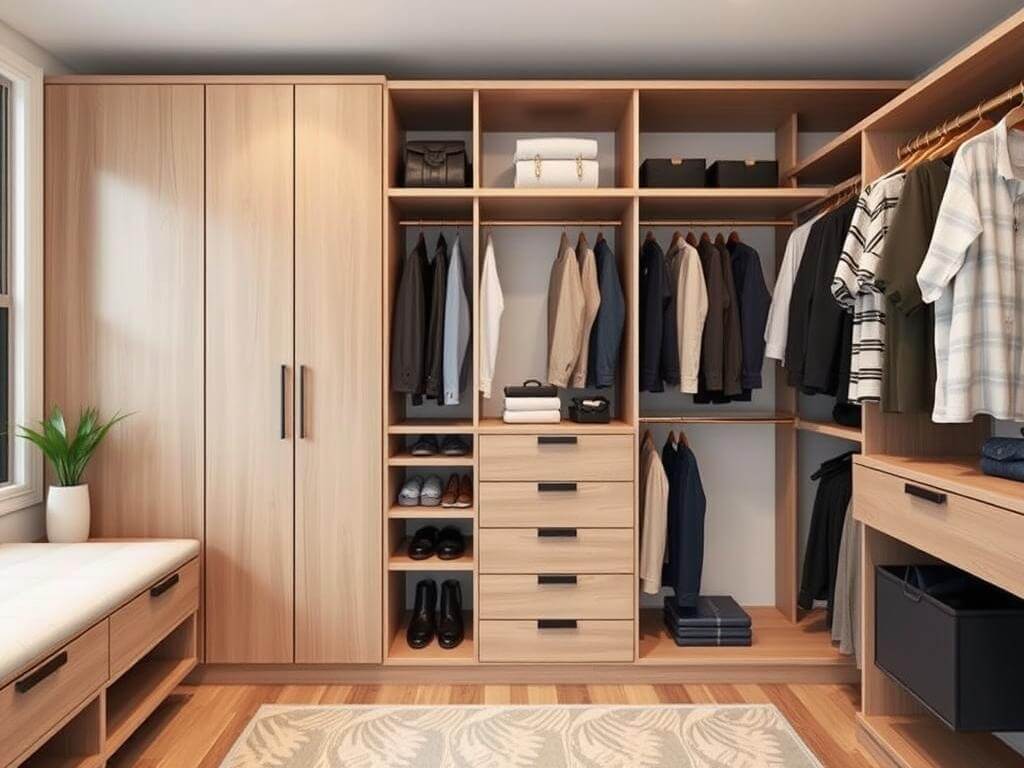 Гардеробная, в ней Вы не забыли про порядок. Но так и не сделали его частью пространства. Гардеробная на заказ: решая проблему изнутри