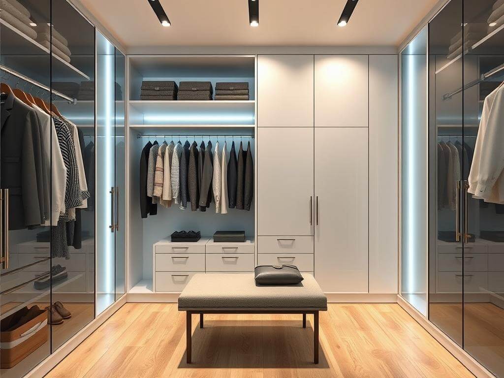 Гардеробная, в ней Порядок — это не стиль. Это уважение ко времени и деньгам. Таблица: Типичные проблемы и решения гардеробной системы Гардеробная