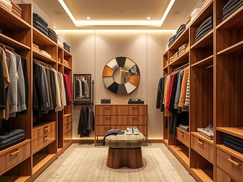 Гардеробная, в ней Качество начинается с ткани. И заканчивается тем, как она лежит. Почему ткань так важна в гардеробной системе?