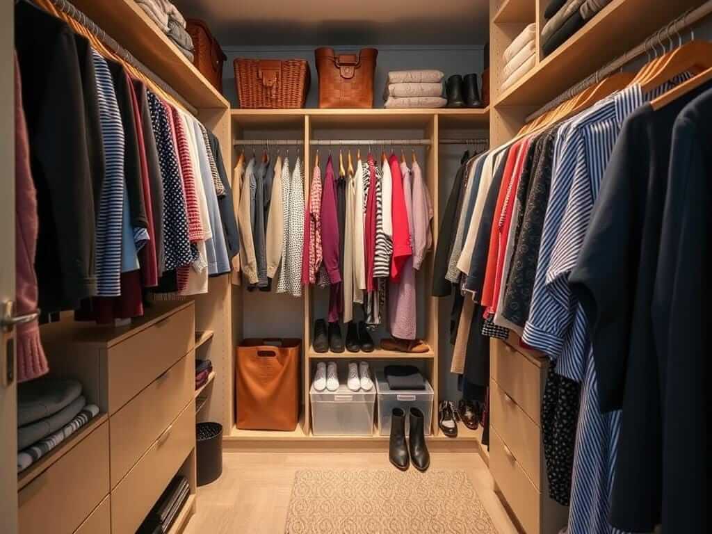 Гардеробная, в ней Даже один беспорядочный угол может испортить ощущение всего пространства. Психология порядка — как гардеробная влияет на внутреннее состояние