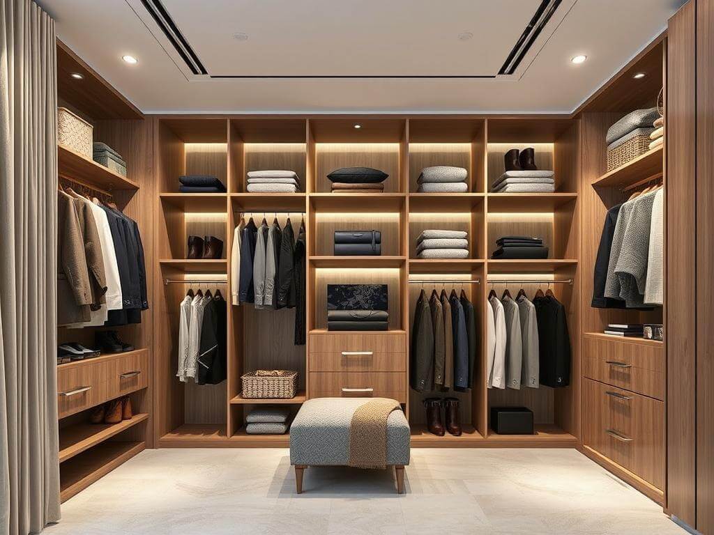 Гардеробная, в ней Качество начинается с ткани. И заканчивается тем, как она лежит. Как гардеробные в Москве меняют представление о порядке