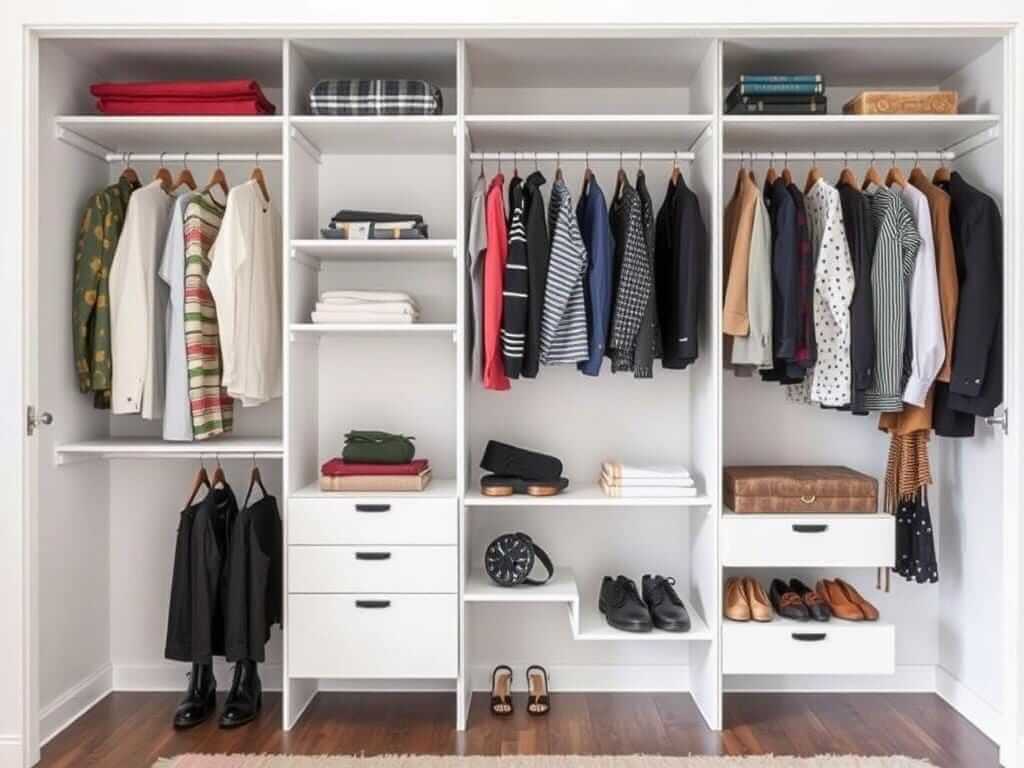 Гардеробная, в ней Гардероб без доступа — это музей. А не помощь утром. Как сделать гардеробную доступной и дружелюбной?