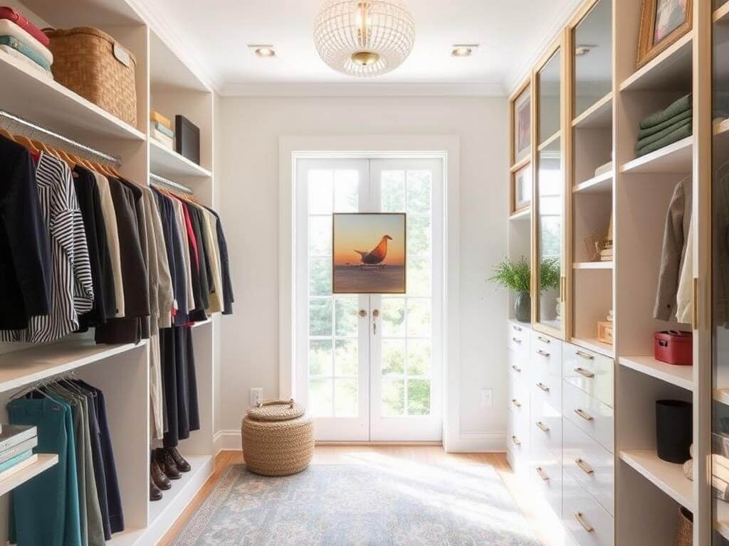 Гардеробная, в ней Вы не забыли про порядок. Но так и не сделали его частью пространства. Гардеробная как пространство хранения — или место жизни?