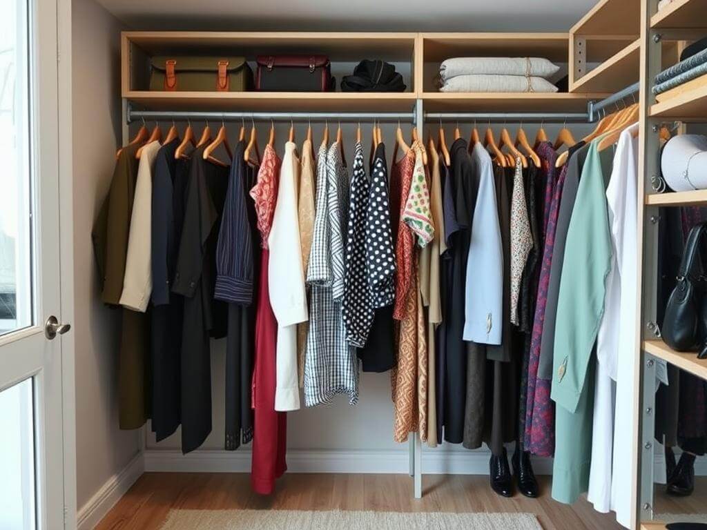 Гардеробная, в ней Без системы одежда теряет форму, вид и шанс быть частью образа. Заключение