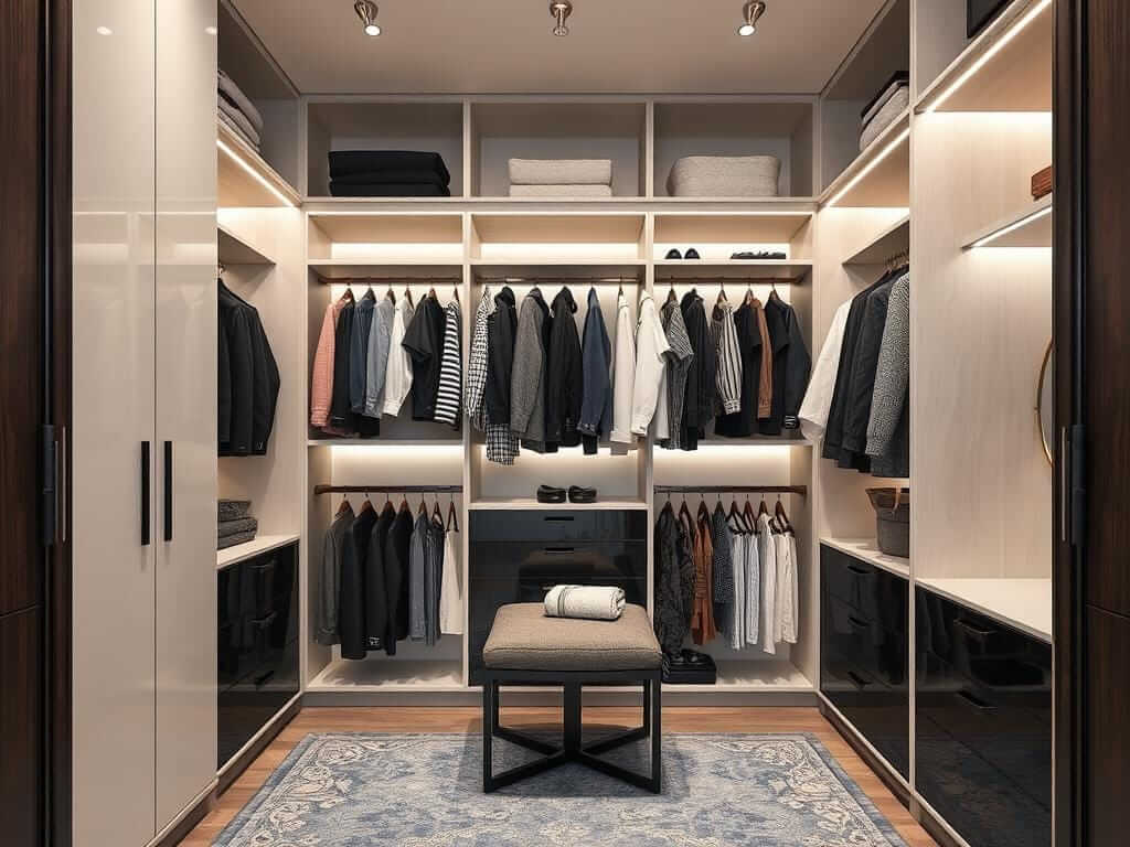 Гардеробная, в ней Выбираете премиум. А храните так, будто это временное решение. Почему гардеробные в Москве так востребованы