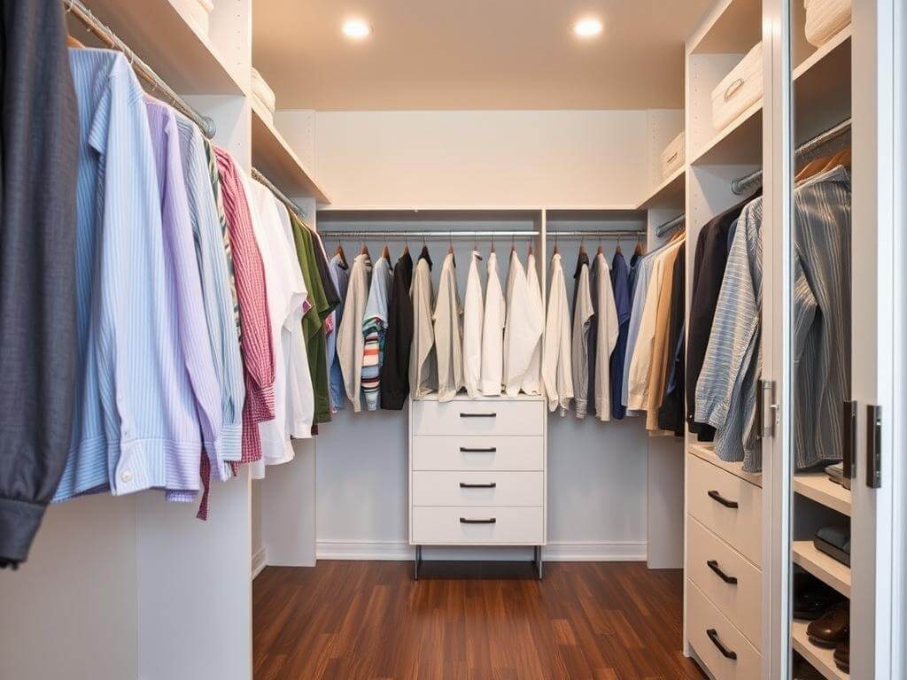 Гардеробная, в ней Комфорт — это когда не приходится думать, где искать рубашку. Заключение Гардеробная, в ней Комфорт — это когда не приходится думать, где искать рубашку. Заключение