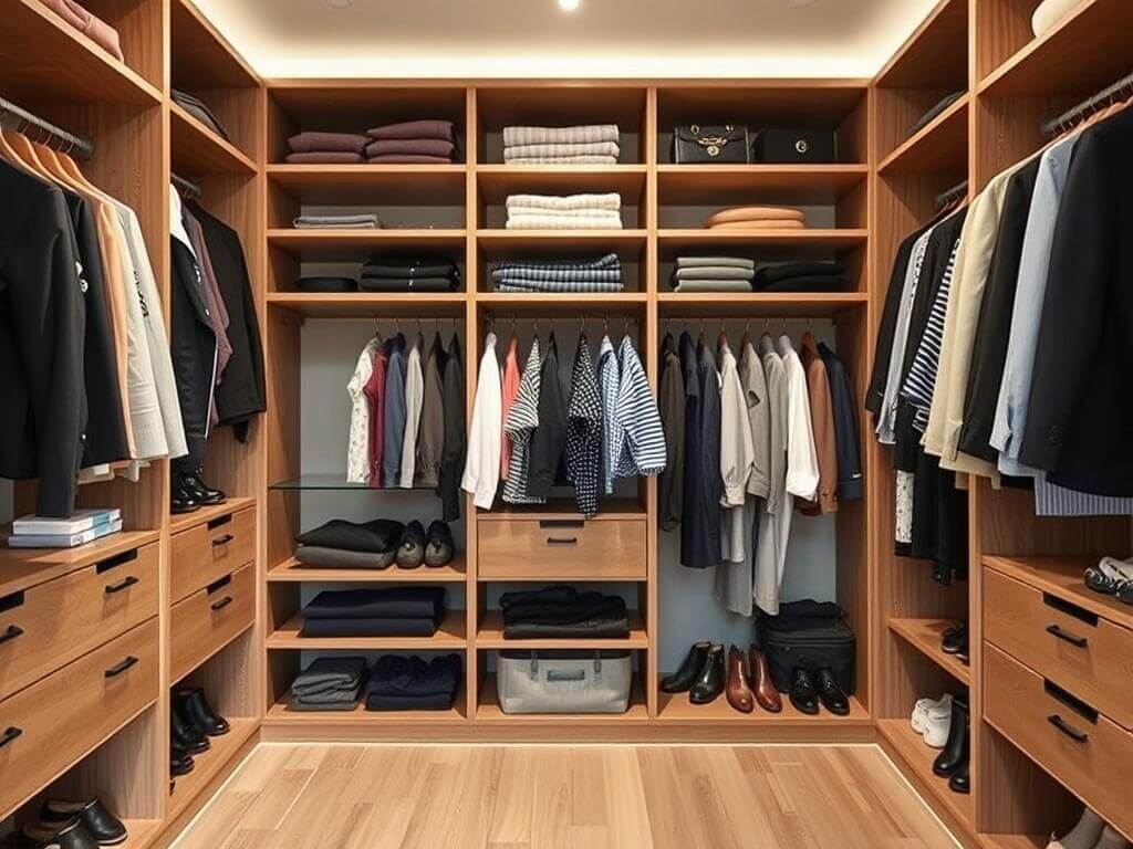 Гардеробная, в ней Вы не забыли про порядок. Но так и не сделали его частью пространства. Практические советы для тех, кто желает, чтобы гардеробная стала частью жизни