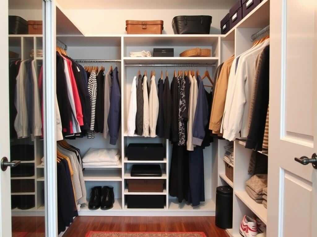 Гардеробная, в ней Вещи, к которым удобно тянуться — используются чаще. Подводим итоги: вещи в гардеробной — сердце порядка