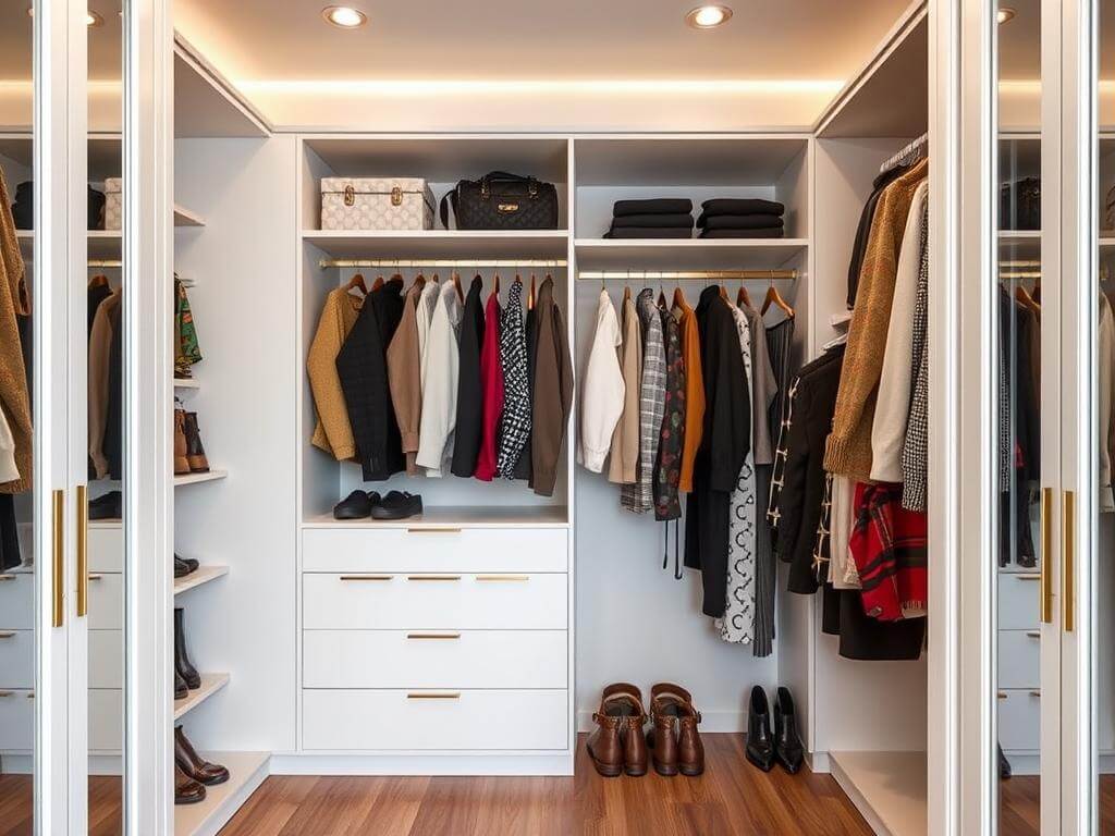 Гардеробная, в ней Организованное пространство снижает количество решений в день. Гардеробные в Москве: особенности и преимущества Гардеробная