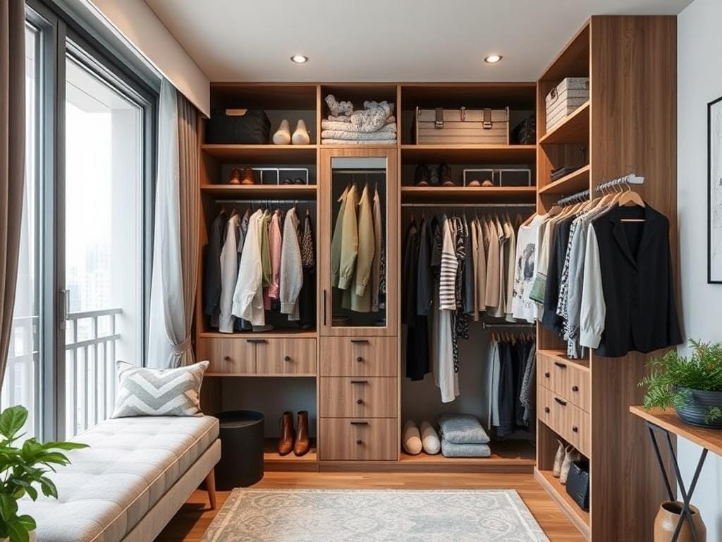 Гардеробная, Гардеробная на балконе — реальность. Возможны варианты с объединением и расширением.. Полезные советы по созданию гардеробной на балконе