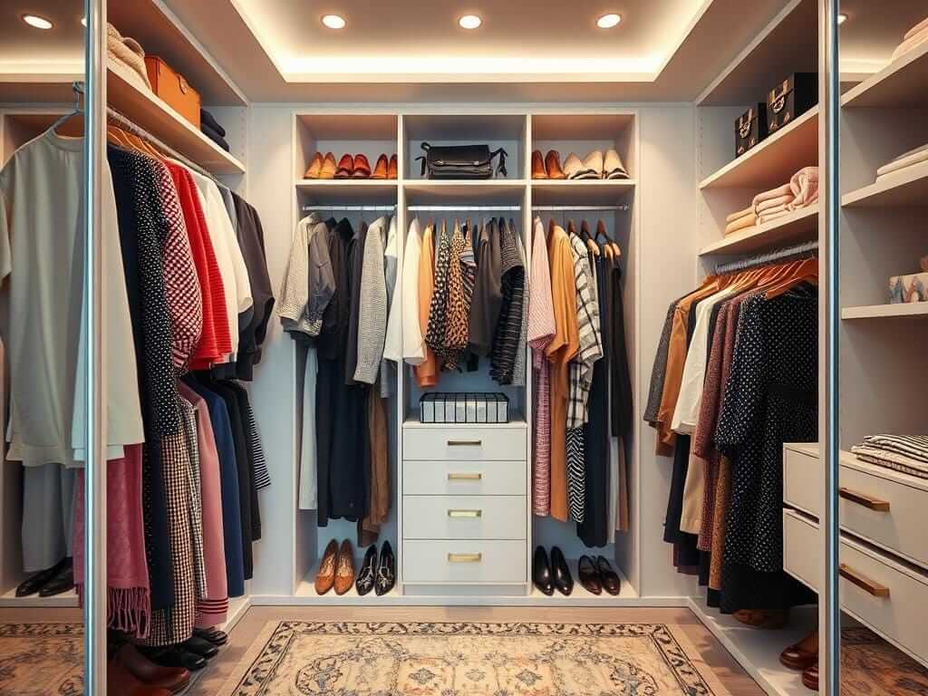 Гардеробная, в ней Вы не носите 40% вещей — потому что не видите их. Гардеробная — это пространство для вас, а не для вещей