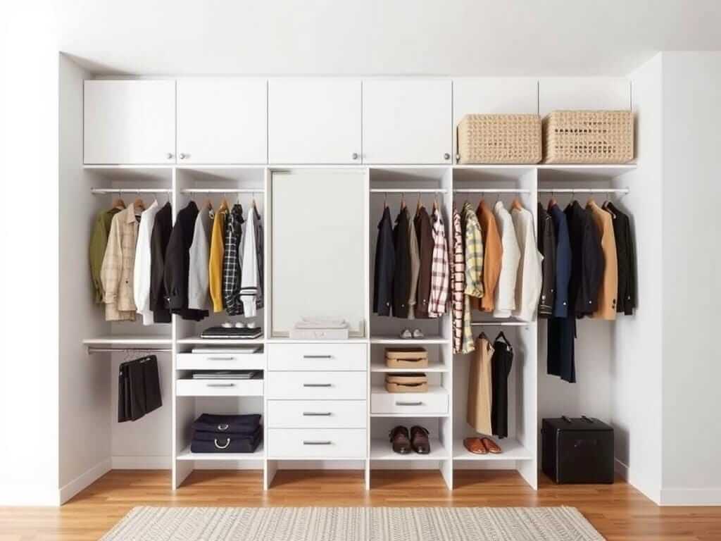 Гардеробная, в ней Гардероб без доступа — это музей. А не помощь утром. Какая гардеробная система подойдёт именно вам?