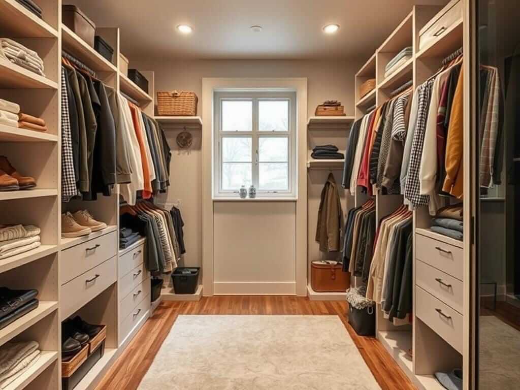 Гардеробная, в ней Даже один беспорядочный угол может испортить ощущение всего пространства. Заключение