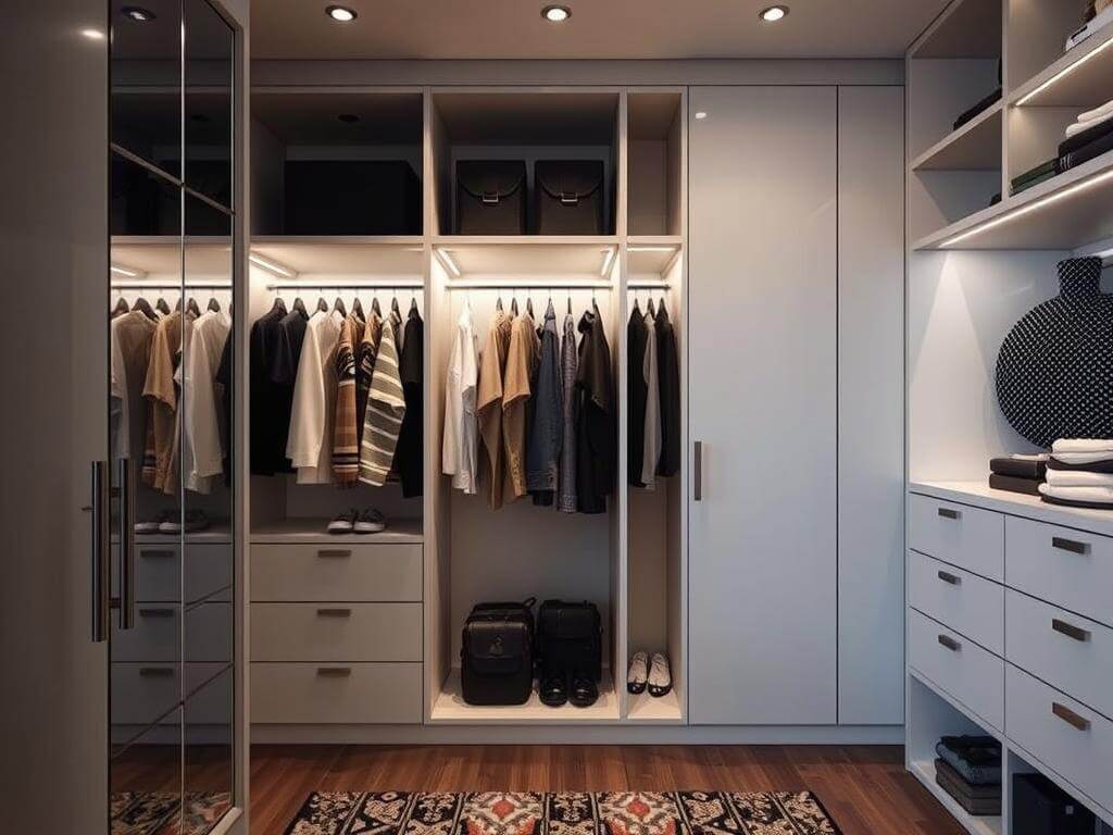 Гардеробная, в ней Если с утра вы тратите силы на поиск — это не день, а сопротивление. Гардеробная комната и её влияние на настроение: отражение внутреннего порядка