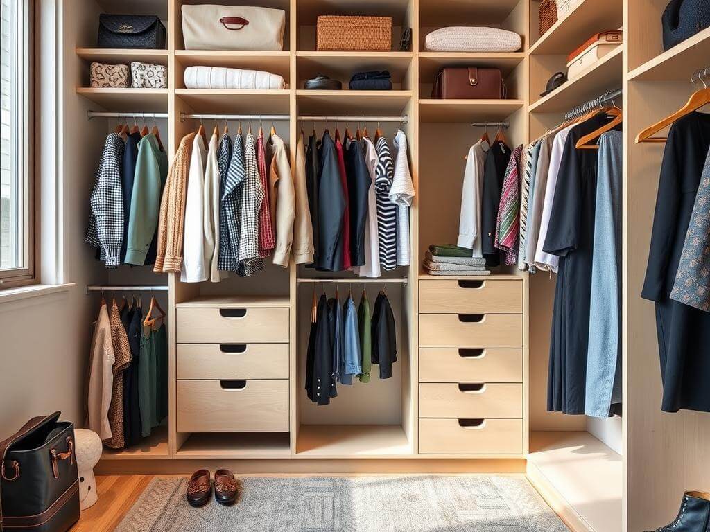 Гардеробная, в ней Собраться за минуту невозможно, если гардероб к этому не готов. Трансформация гардеробной: как организовать порядок без лишних усилий