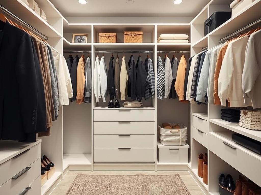 Гардеробная, в ней Вы не забыли про порядок. Но так и не сделали его частью пространства. Порядок не только на полках: почему вещам нужна «жизнь»