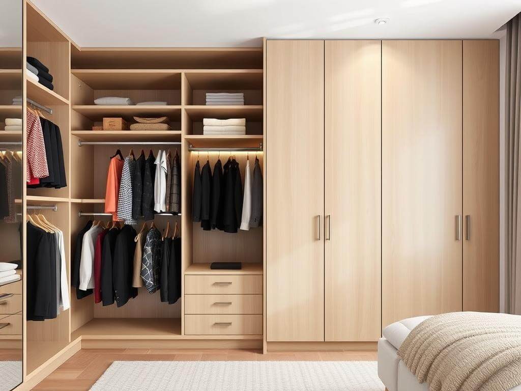 Гардеробная, в ней Хорошая система хранения — это когда вы вообще не думаете о ней. Особенности выбора гардеробной в Москве