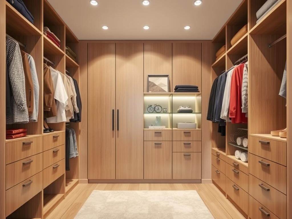 Гардеробная, в ней Вы не забыли про порядок. Но так и не сделали его частью пространства. Ключевые критерии выбора гардеробной системы