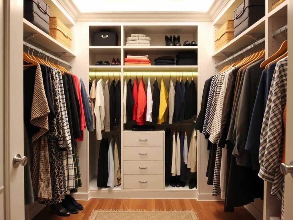 Гардеробная, в ней Вы не носите 40% вещей — потому что не видите их. Двери в гардеробную: функциональность и стиль